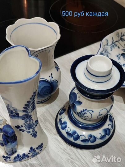 Посуда Гжель коллекция