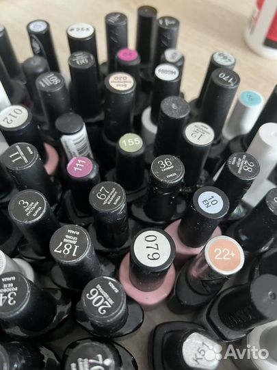 Гель лаки пакетом и штучно