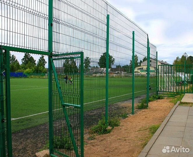 Забор сетка 3д