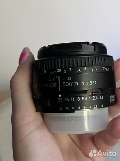 Объектив nikon 50mm f 1.8g af nikkor