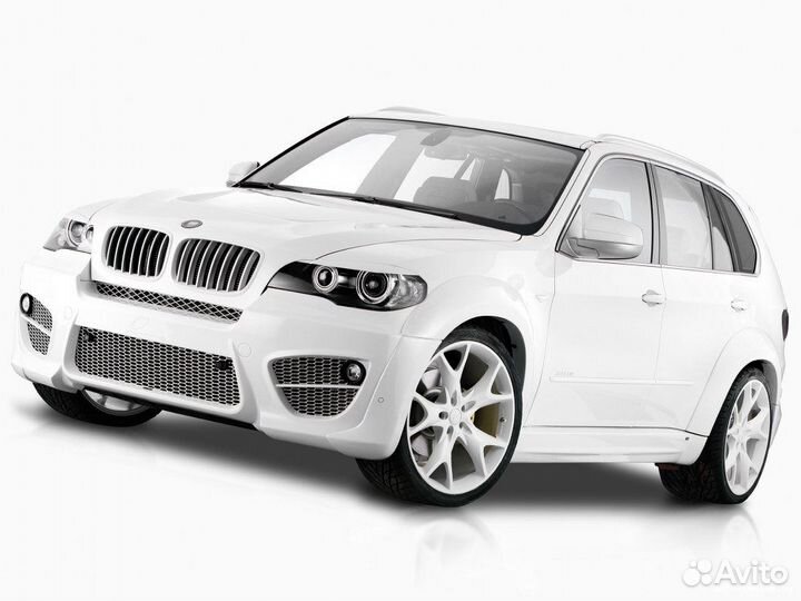 Реснички (накладки) на фары BMW X5E70