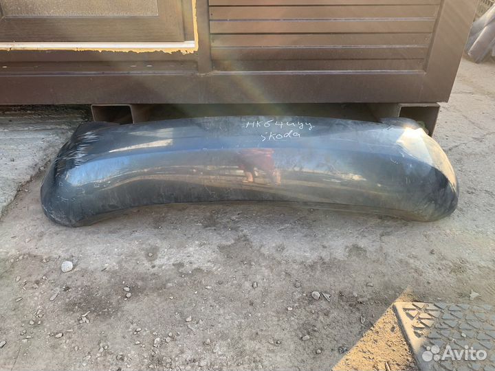 Skoda Fabia 2 - Бампер задний