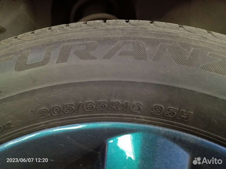 Диски как новые Suzuki sx4 с шинами Bridgestone