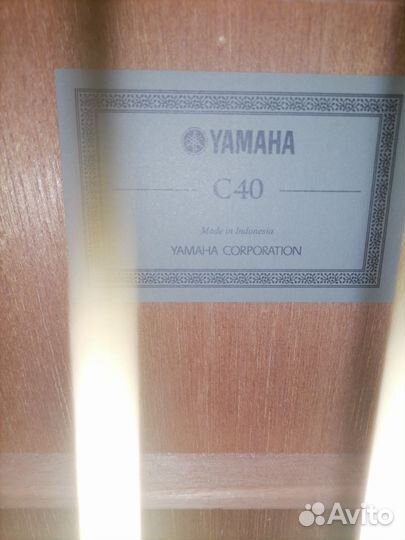 Гитара yamaha c40