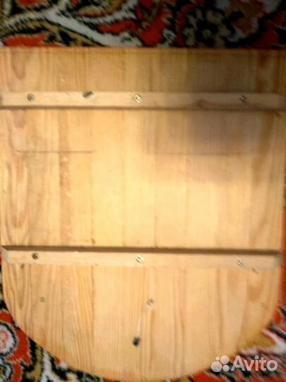 Деревянное панно-триптих и картина