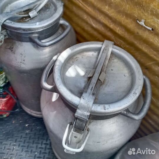 Фляги бидоны алюминиевые бу