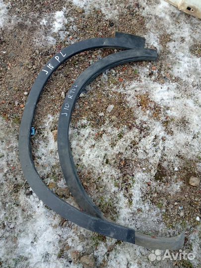 Nissan Qashqai j10 накладка крыла