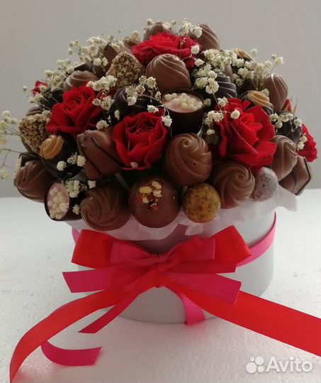 Съедобные и сладкие букеты, подарки