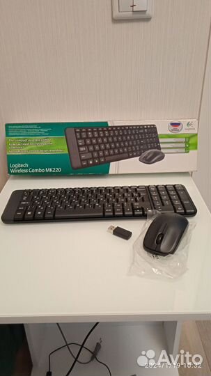 Беспроводная Клавиатура и мышь Ligitech