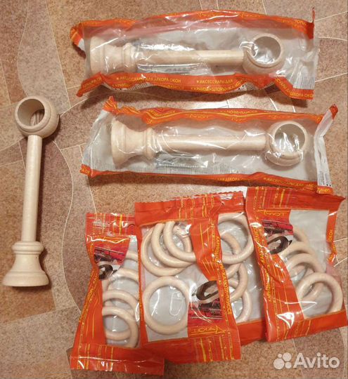 Новые кольца для карниза