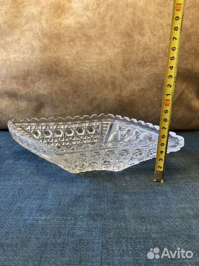 Ваза хрустальная