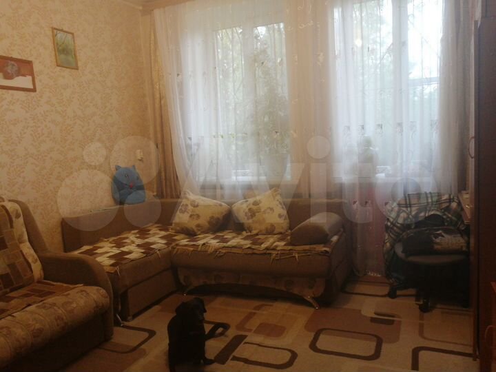 Комната 18,8 м² в 1-к., 1/2 эт.