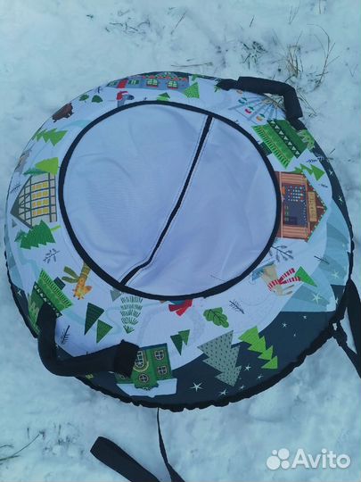 Тюбинг ватрушка 100 см бу