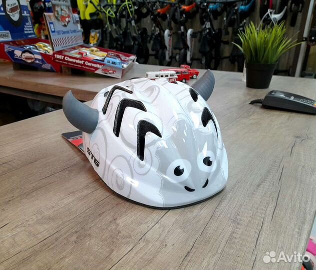 Шлем велосипедный STG sheep, детский/подростковый