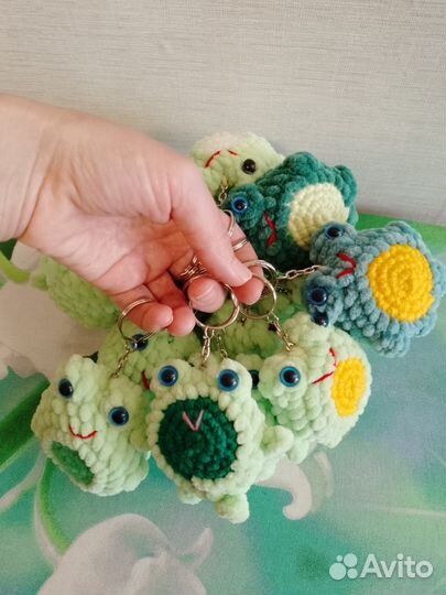 Плюшевые игрушки брелки, брелоки, ручная работа