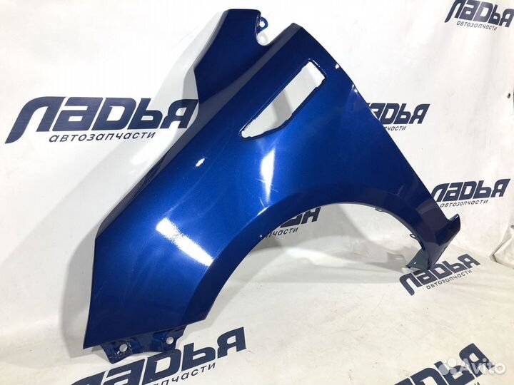 Крыло Kia Rio(11-17) левое Синий (WGM)