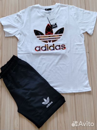 Летний костюм Adidas мужской