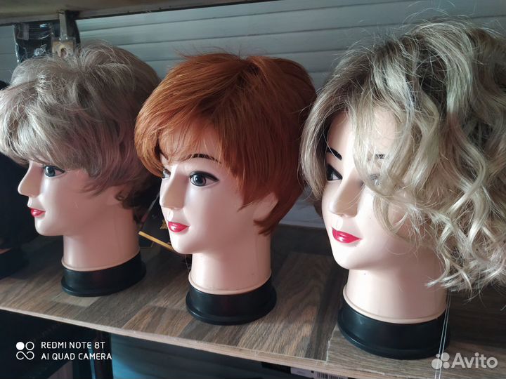 Парики, шиньоны