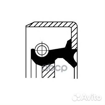 Сальник дифференциала 19027911B Corteco