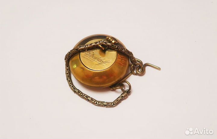 Цепочка (шатлен) желтый металл