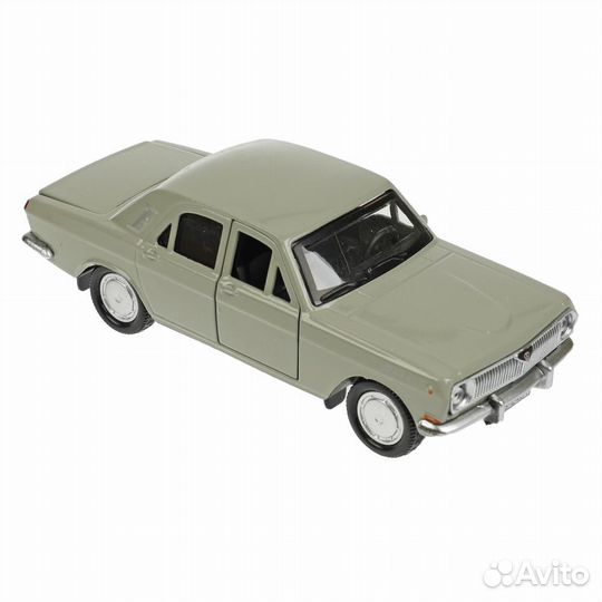 Модель Газ 2401 Волга серая Технопарк