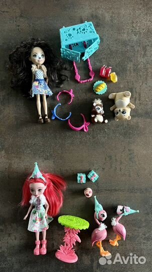 Enchantimals кукла питомцы набор