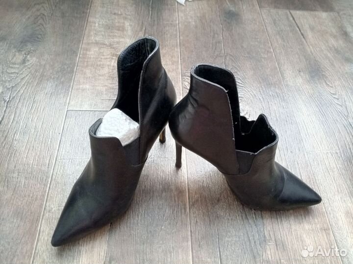 Ботильоны натуральная кожа 38