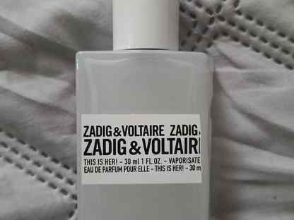 Парфюмерная вода zadig Voltaire, Смоленск