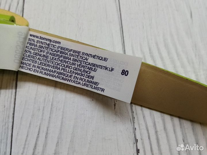 Tommy hilfiger ремень 80
