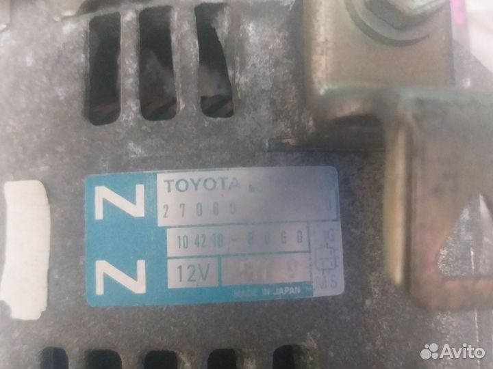 Генератор 1zz fe