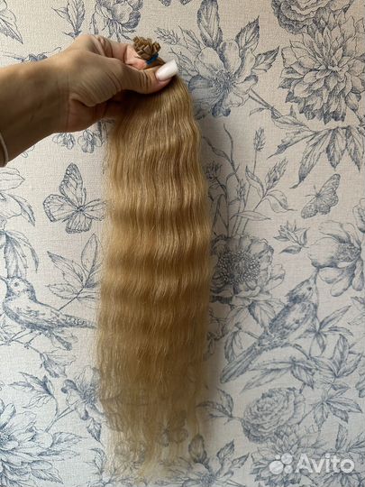 Волосы на капсулах lux волна