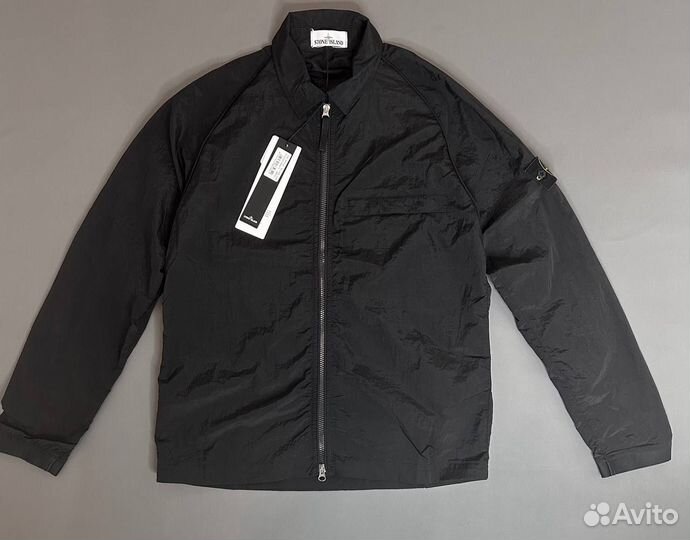 Stone island нейлоновая рубашка 22SS 12231 (M-L)