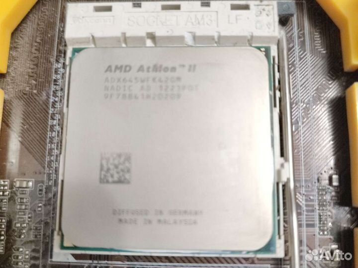 Мат плата am3 asus + athlon2 x4 645 + 8g ddr3 1600