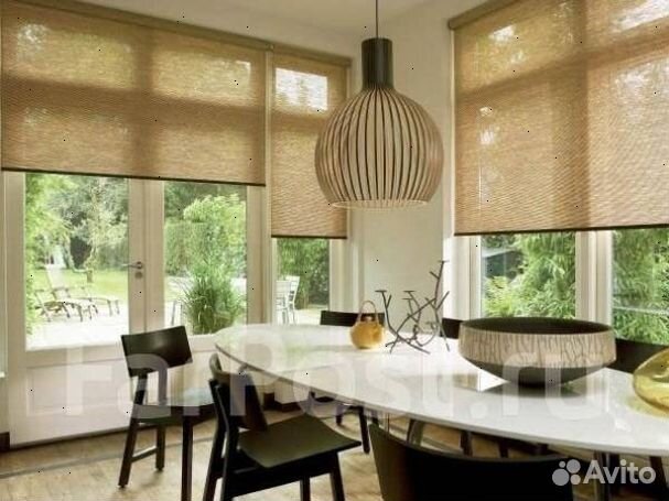 Рулонные шторы. Замер, доставка, монтаж