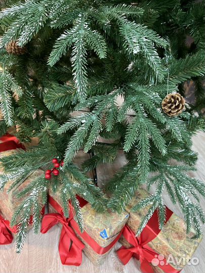 Ель искусственная литая+пвх Норвежская