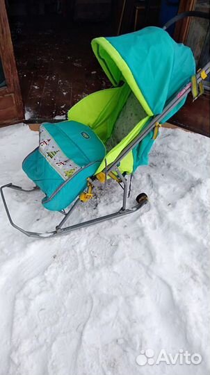 Санки каляска