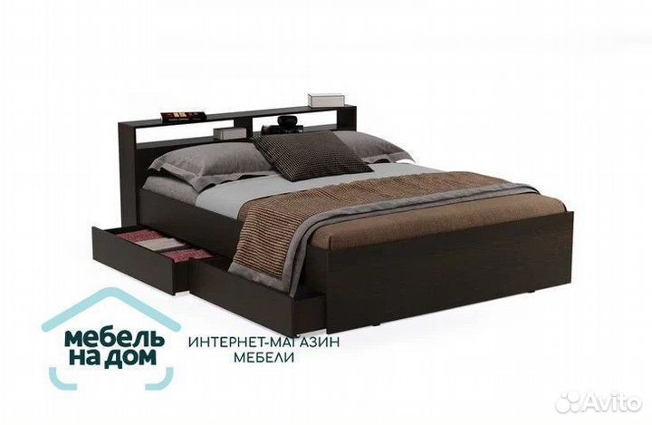 Кровать двуспальная