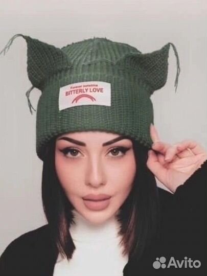 Шапка с ушками