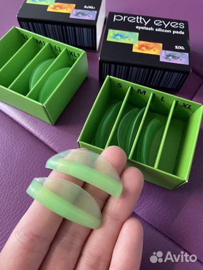 Валики для ламинирования ресниц pretty eyes soft