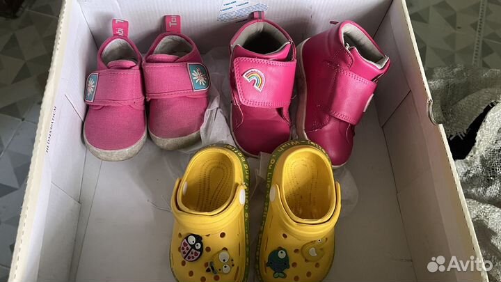Обувь для девочки 19 20 размер