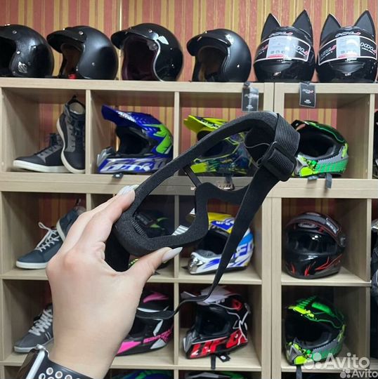 Очки для мото самоката велосипеда мягкие