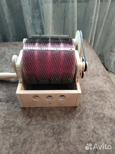 Кардер для шерсти барабанный