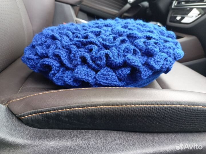 Вязанные подушки