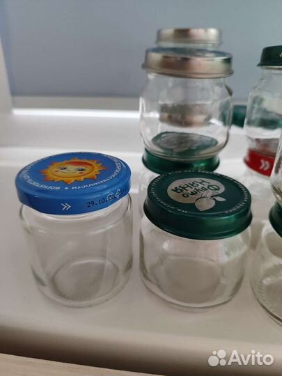 Стеклянные баночки