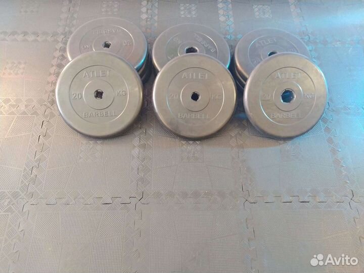 Блины (Диски ) MBBarbell 20 кг цена за 1 штуку