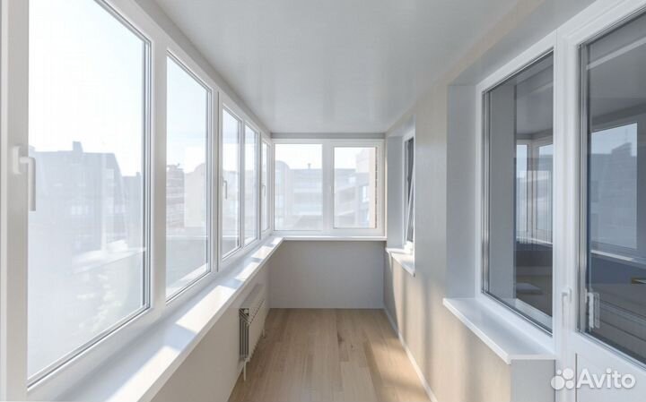 Остекление балконов и лоджий