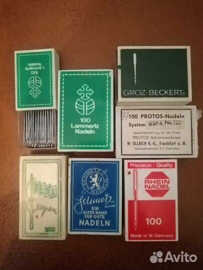 Швейные иголки для промышленных машин