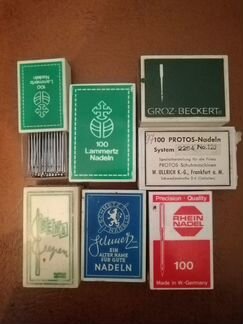 Швейные иголки для промышленных машин