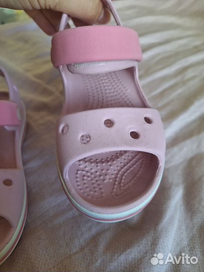 Сандали crocs c10 для девочки