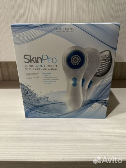 Аппарат для очищения кожи лица SkinPro Sonic 3 в 1